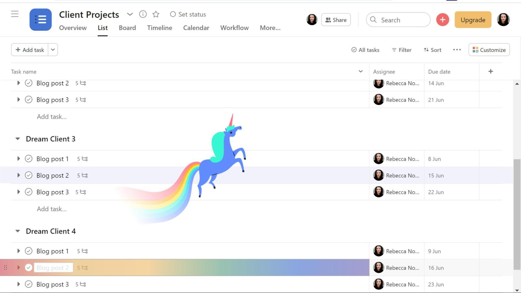 Asana quietly built a mascot army and nobody talks about it