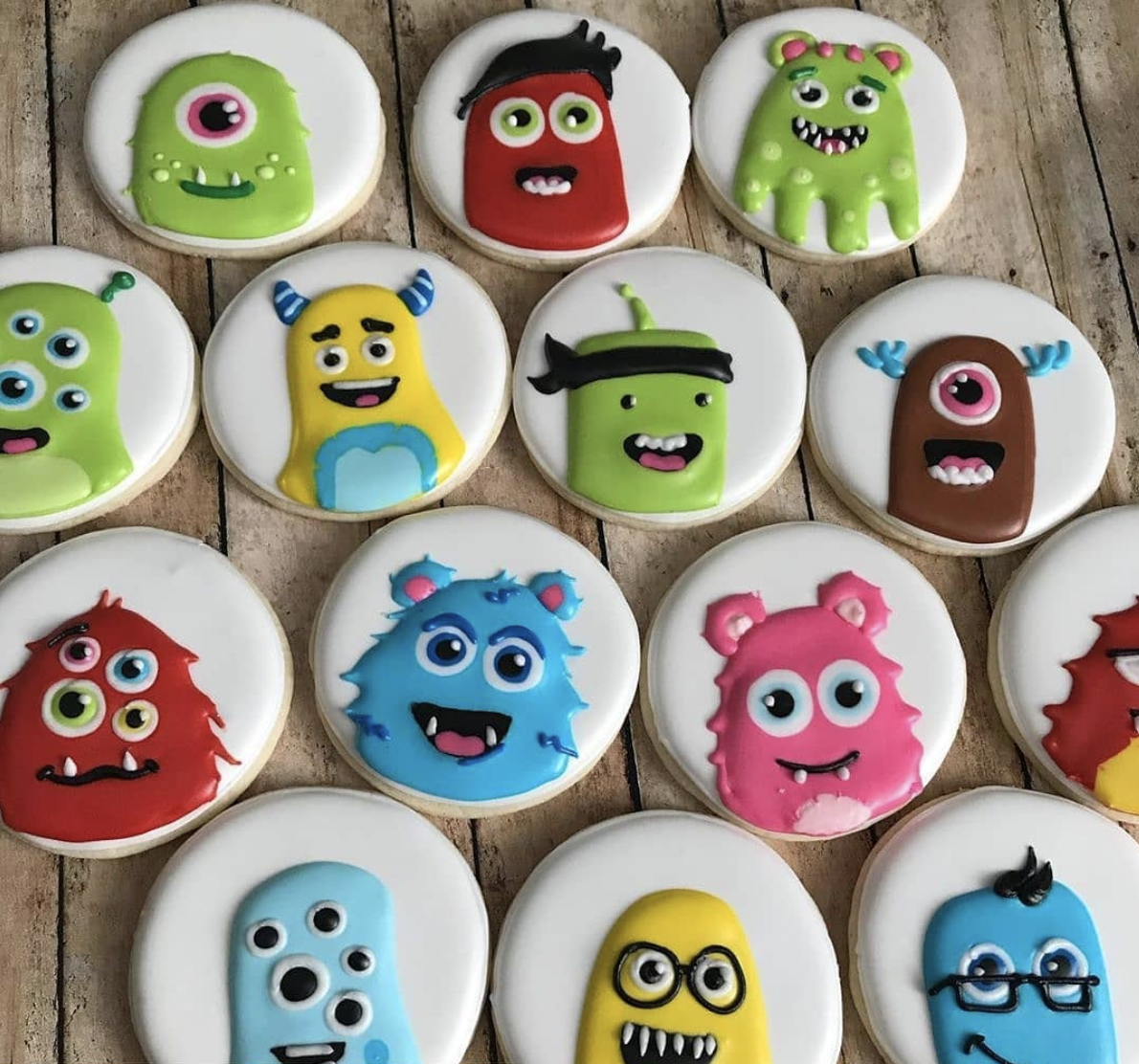 ClassDojo monster cookies made by teachers